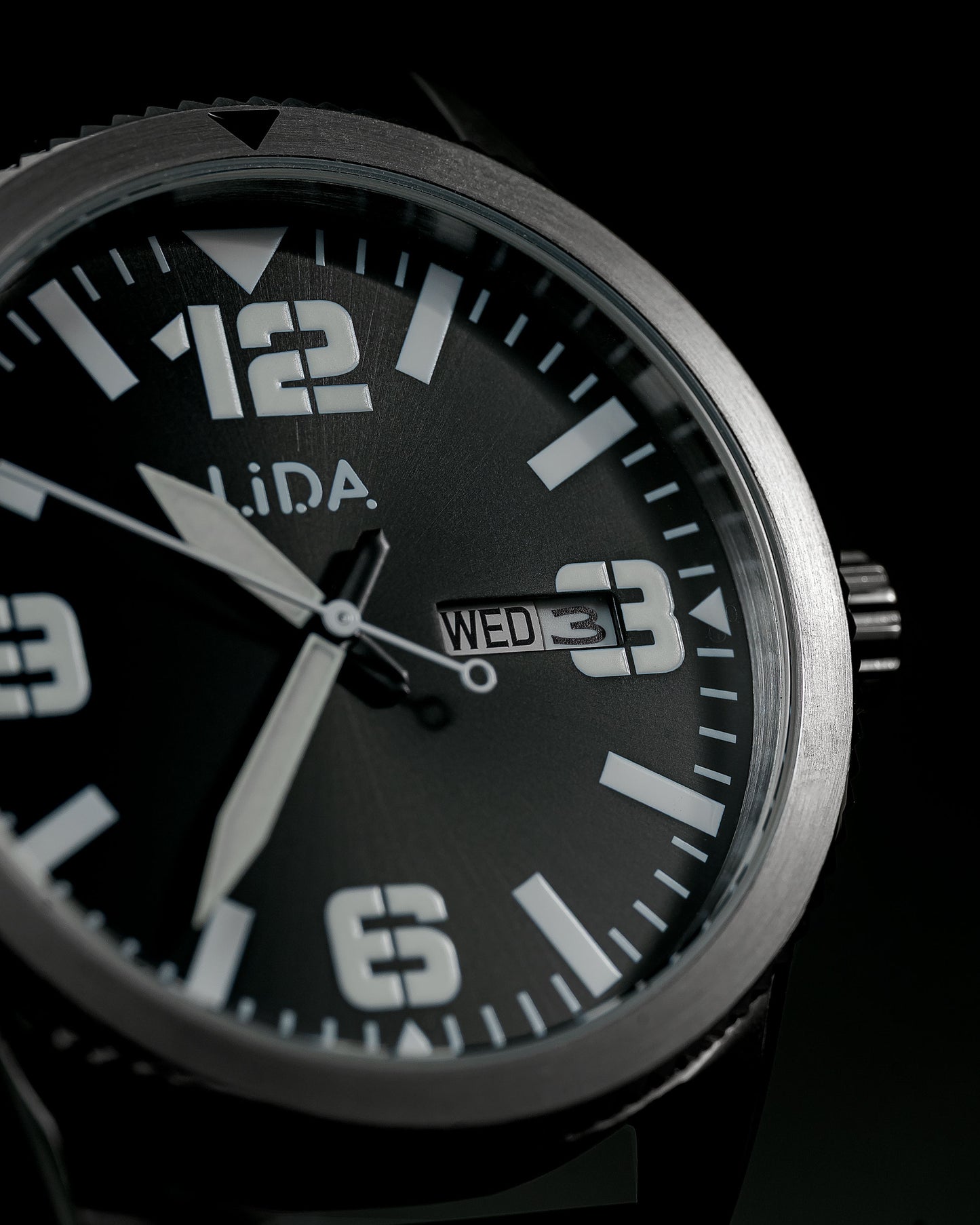 Lida Black Silicone Date Watch LD00001 - Shop Authentic LIDFASWAT(s) from Maybrands - for as low as ₦143500! 