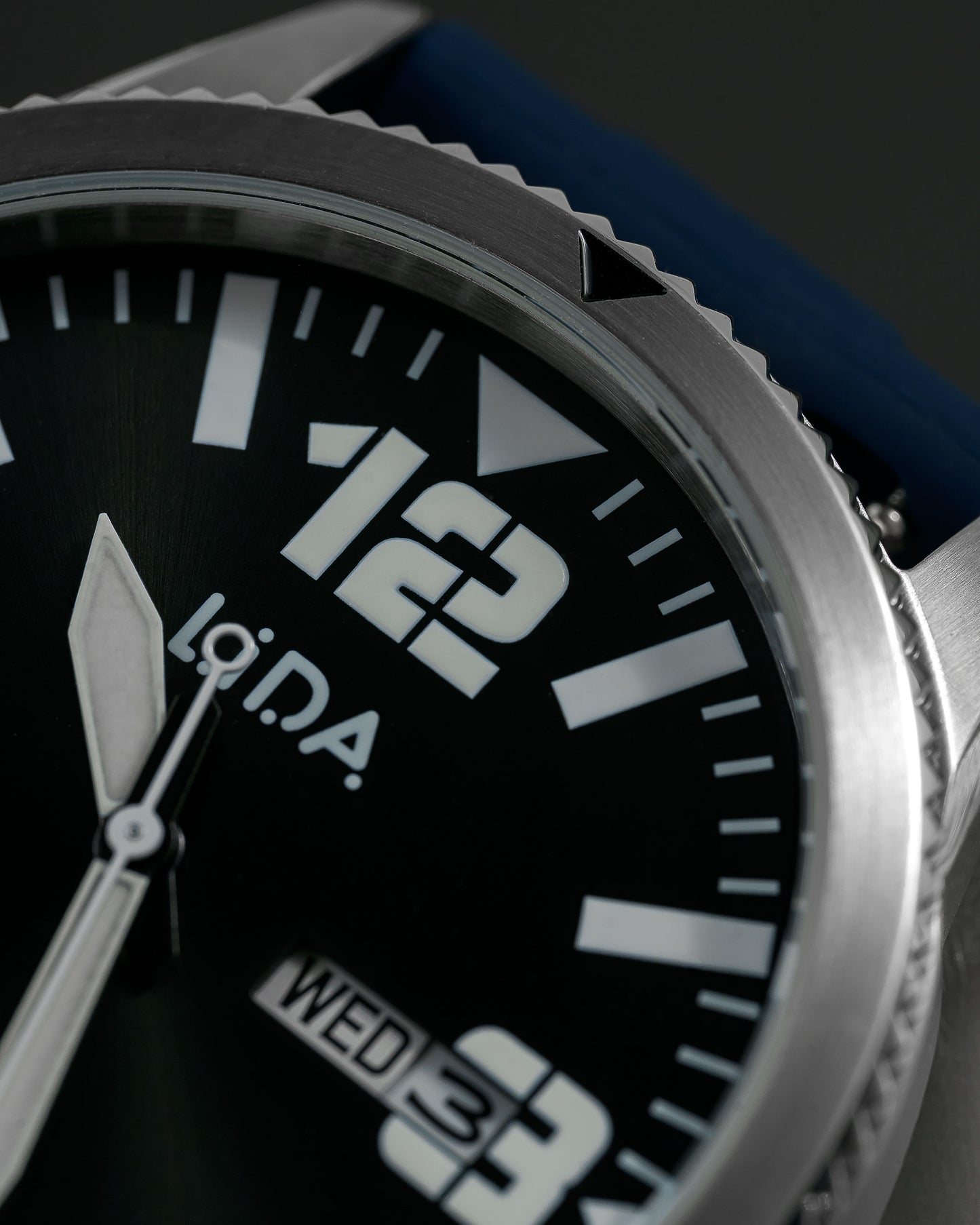 Lida Blue Silicone Date Watch LD00004 - Shop Authentic LIDFASWAT(s) from Maybrands - for as low as ₦143500! 