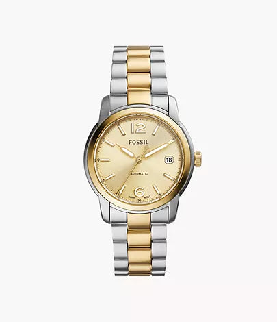 ME3228 - Fossil Heritage Automatic Two-Tone Stainless Steel Watch - Shop Authentic watches(s) from Maybrands - for as low as ₦429000! 