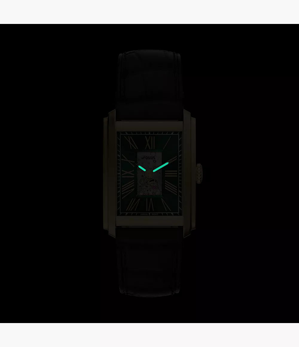 Carraway Automatic Brown Croco Leather Watch ME3271 - Shop Authentic FOSMENWAT(s) from Maybrands - for as low as ₦511000! 