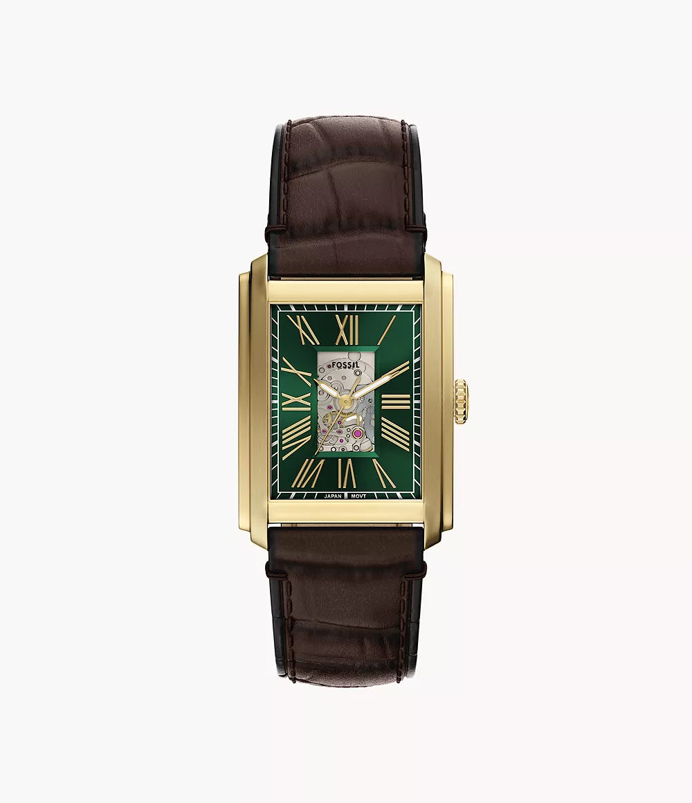 Carraway Automatic Brown Croco Leather Watch ME3271 - Shop Authentic FOSMENWAT(s) from Maybrands - for as low as ₦511000! 