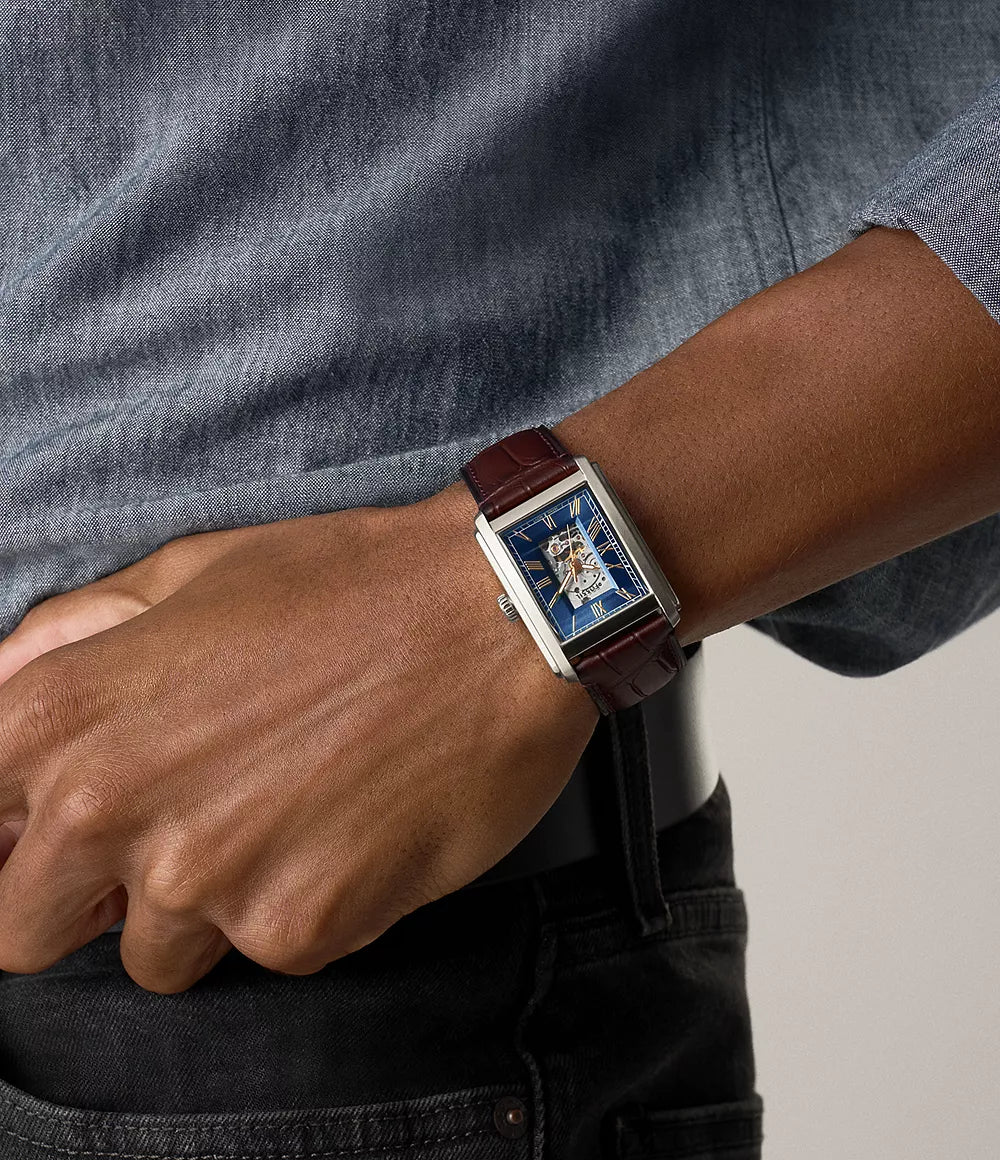 Carraway Automatic Brown Croco Leather Watch ME3273 - Shop Authentic FOSMENWAT(s) from Maybrands - for as low as ₦511000! 