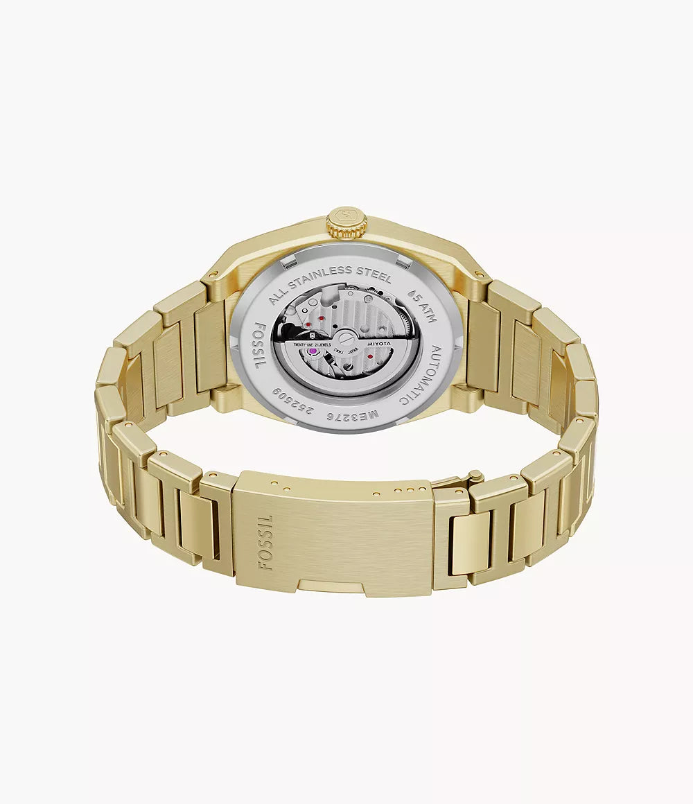 Everett Automatic Gold-Tone Stainless Steel Watch ME3276 - Shop Authentic FOSMENWAT(s) from Maybrands - for as low as ₦527500! 