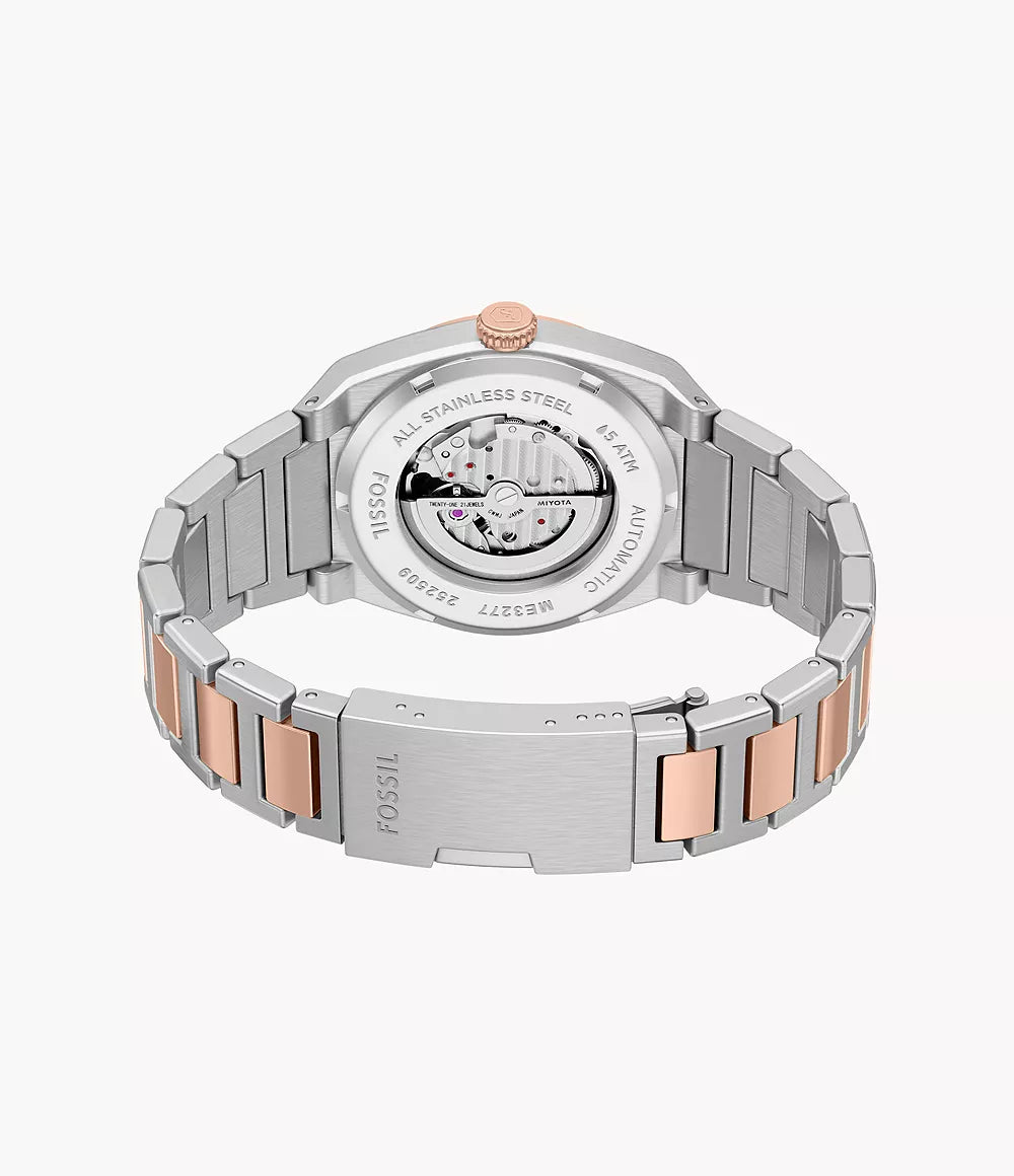 Everett Automatic Two-Tone Stainless Steel Watch ME3277 - Shop Authentic FOSMENWAT(s) from Maybrands - for as low as ₦527500! 