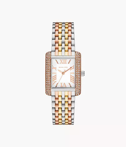 MK4744-Michael Kors Emery Three-Hand Tri-Tone Stainless Steel Watch - Shop Authentic watches(s) from Maybrands - for as low as ₦452500! 