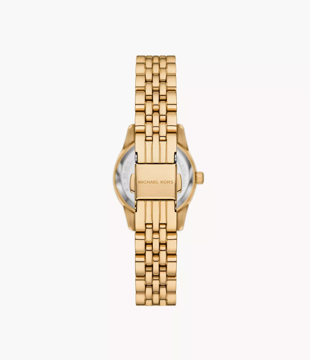 Michael Kors Lexington Three-Hand Gold-Tone Stainless Steel Watch MK4802 - Shop Authentic Watches(s) from Maybrands - for as low as ₦455500! 