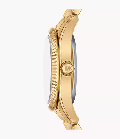 Michael Kors Lexington Three-Hand Gold-Tone Stainless Steel Watch MK4802 - Shop Authentic Watches(s) from Maybrands - for as low as ₦455500! 