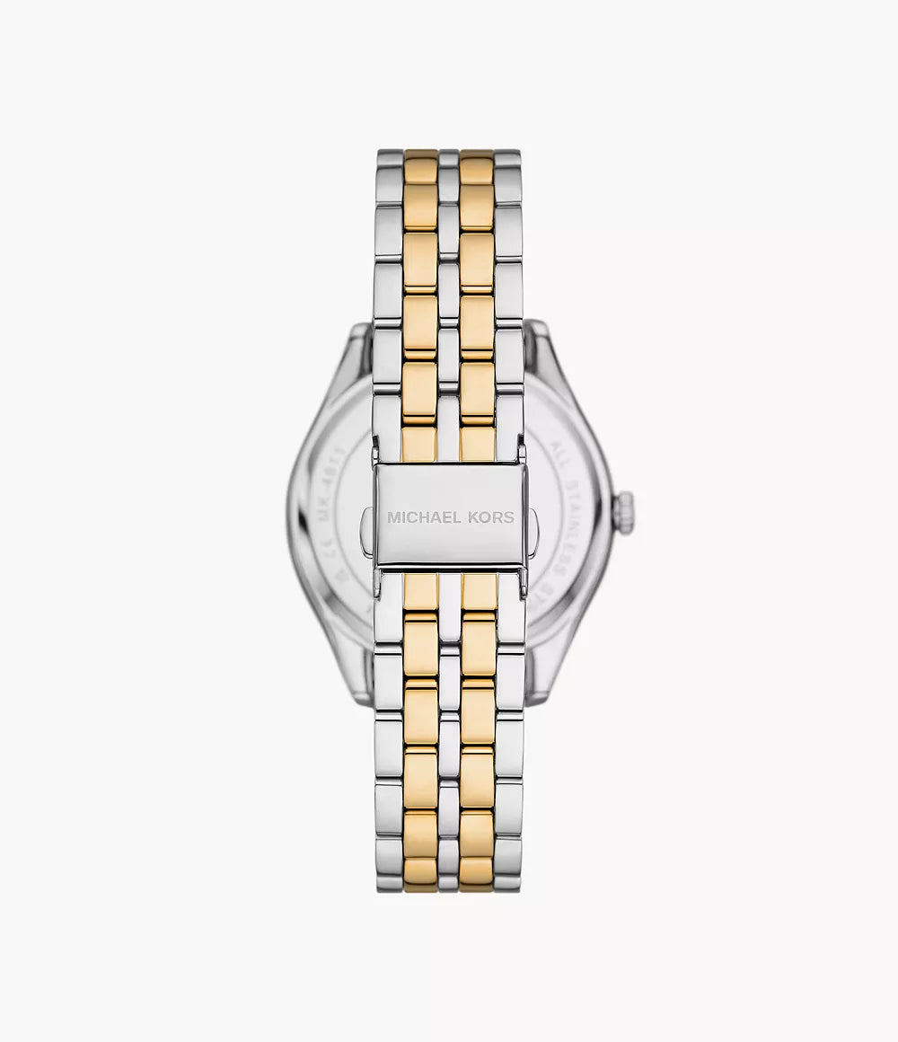 MK4811 - Michael Kors Harlowe Three-Hand Two-Tone Stainless Steel Watch - Shop Authentic watches(s) from Maybrands - for as low as ₦593000! 