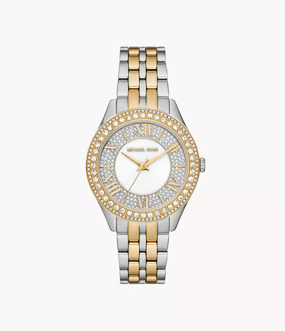 MK4811 - Michael Kors Harlowe Three-Hand Two-Tone Stainless Steel Watch - Shop Authentic watches(s) from Maybrands - for as low as ₦593000! 