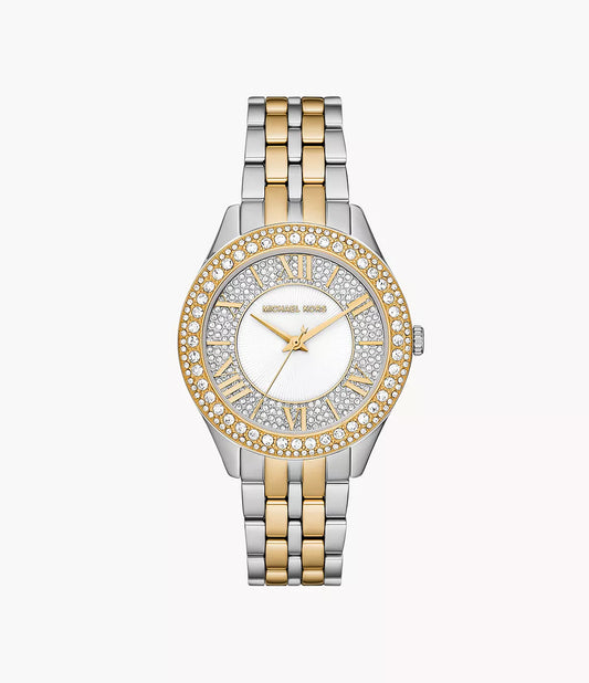 MK4811 - Michael Kors Harlowe Three-Hand Two-Tone Stainless Steel Watch - Shop Authentic watches(s) from Maybrands - for as low as ₦593000! 