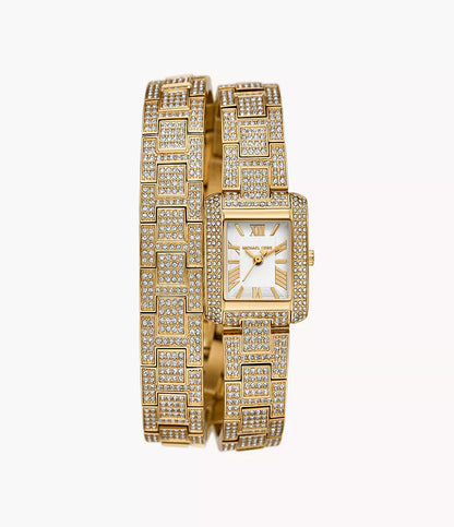Michael Kors Emery Three-Hand Gold-Tone Stainless Steel Watch MK4835 - Shop Authentic Watches(s) from Maybrands - for as low as ₦1008500! 