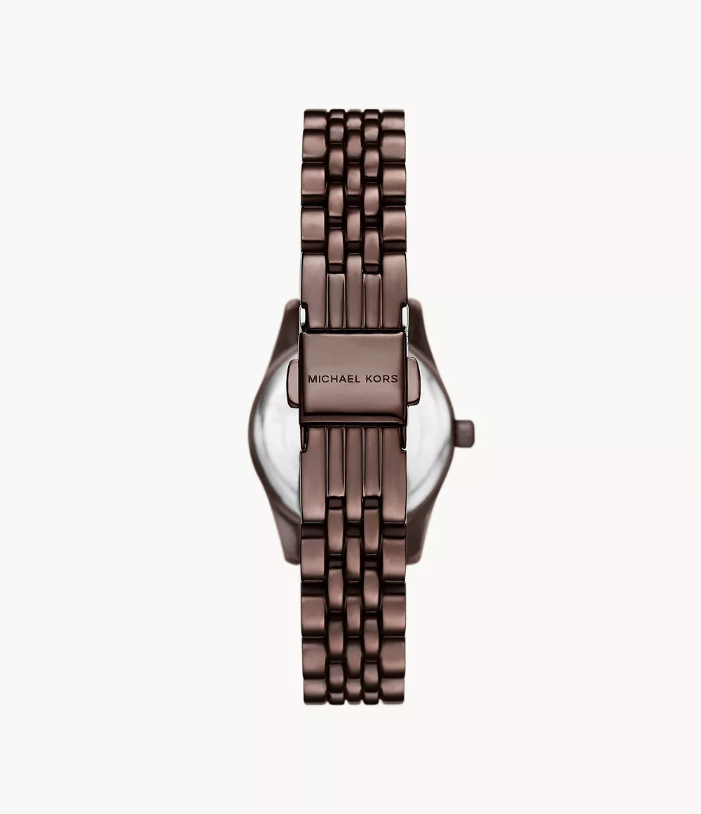 Michael Kors Lexington Three-Hand Chocolate Stainless Steel Watch MK4844 - Shop Authentic Watches(s) from Maybrands - for as low as ₦510500! 