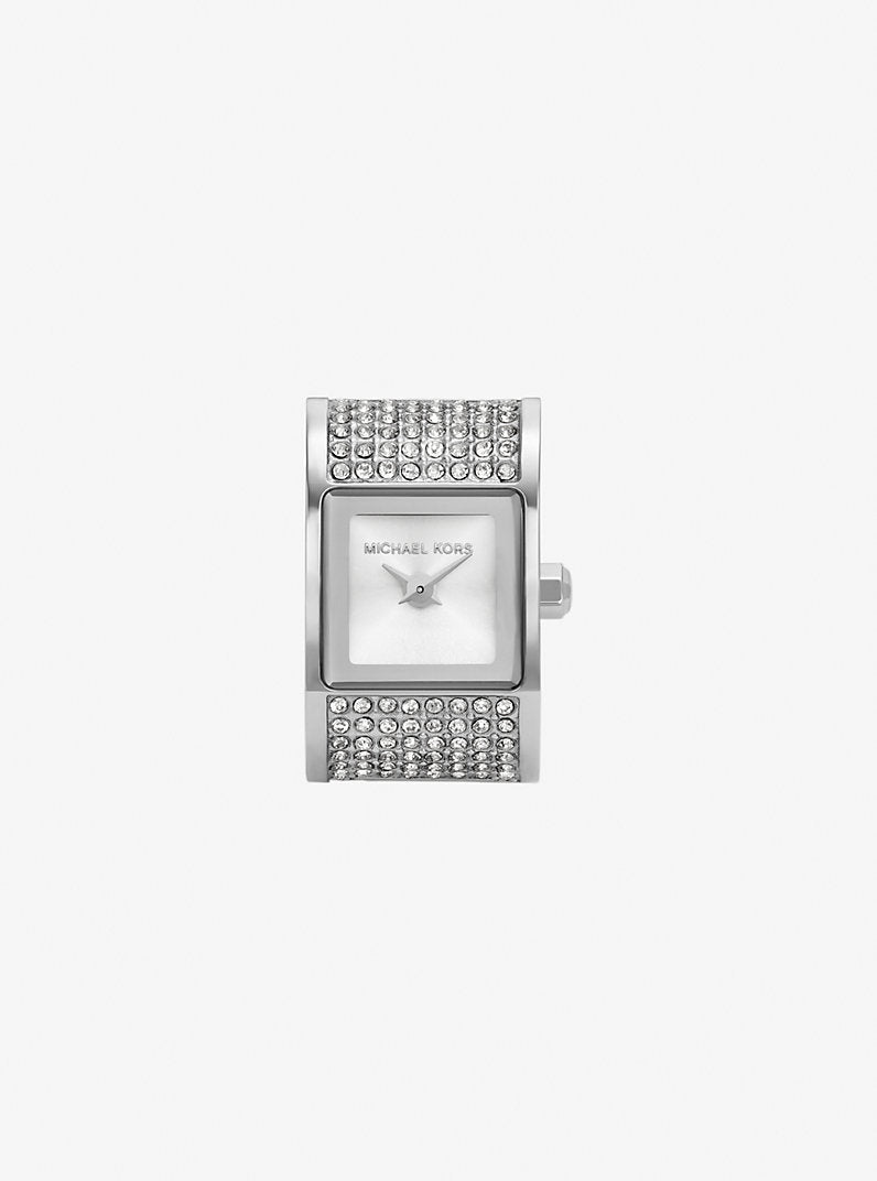 Michael Kors Darrington Pavé Silver-Tone Ring Watch MK4884 - Shop Authentic MICWOMWAT(s) from Maybrands - for as low as ₦394000! 