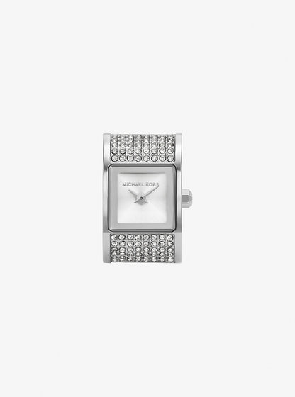 Michael Kors Darrington Pavé Silver-Tone Ring Watch MK4884 - Shop Authentic MICWOMWAT(s) from Maybrands - for as low as ₦394000! 