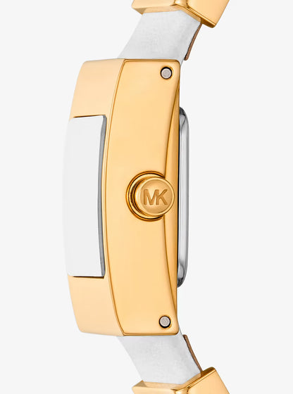 Mini Darrington Gold-Tone and Leather Watch MK4899 - Shop Authentic MICWOMWAT(s) from Maybrands - for as low as ₦507500! 