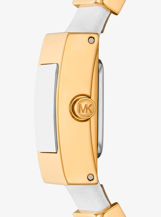 Mini Darrington Gold-Tone and Leather Watch MK4899 - Shop Authentic MICWOMWAT(s) from Maybrands - for as low as ₦507500! 