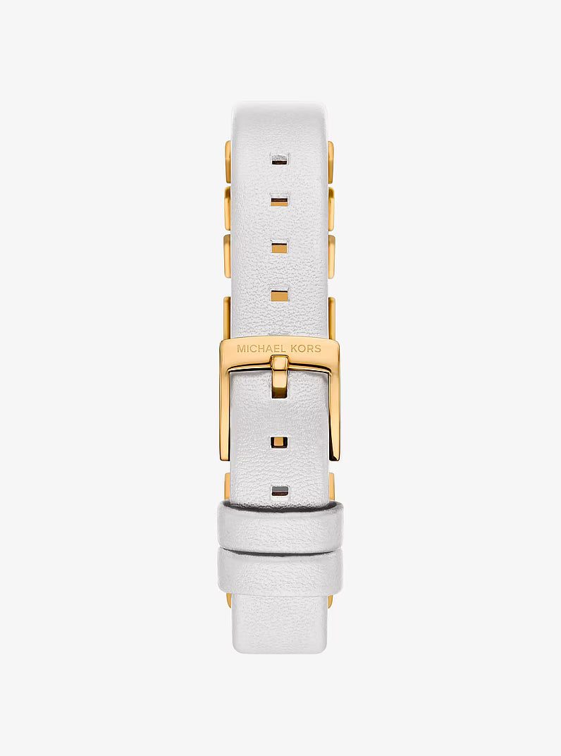 Mini Darrington Gold-Tone and Leather Watch MK4899 - Shop Authentic MICWOMWAT(s) from Maybrands - for as low as ₦507500! 