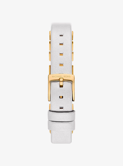 Mini Darrington Gold-Tone and Leather Watch MK4899 - Shop Authentic MICWOMWAT(s) from Maybrands - for as low as ₦507500! 