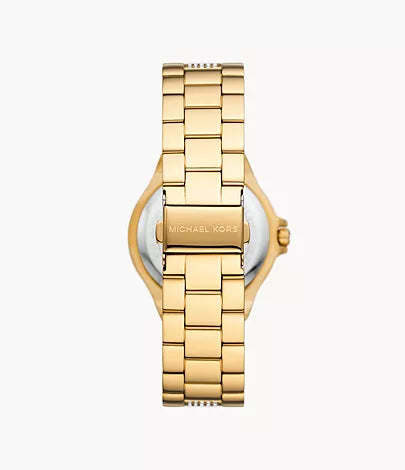 MK7361 - Michael Kors Lennox Three-Hand Gold-Tone Stainless Steel Watch - Shop Authentic watch(s) from Maybrands - for as low as ₦272500! 