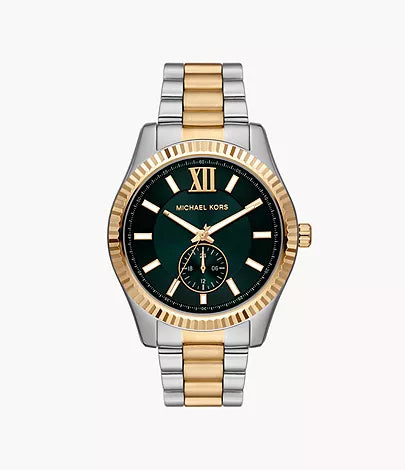 MK9063 - Michael Kors Lexington Multifunction Two-Tone Stainless Steel Watch - Shop Authentic watch(s) from Maybrands - for as low as ₦446500! 