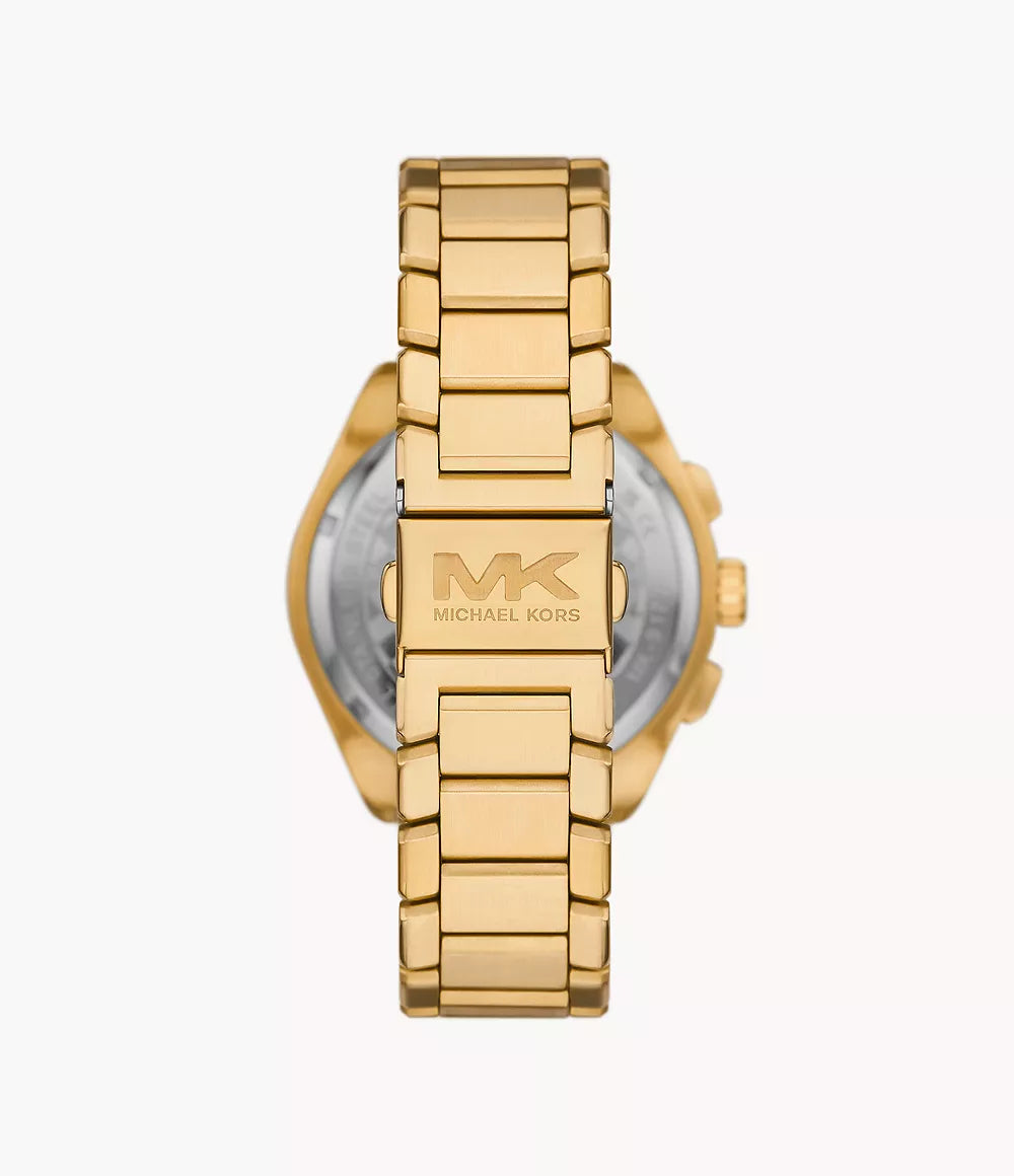 Michael Kors Accelerator 2.0 Chronograph Gold-Tone Stainless Steel Watch MK9177 - Shop Authentic Watches(s) from Maybrands - for as low as ₦627500! 