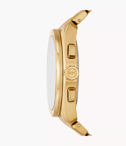 Michael Kors Accelerator 2.0 Chronograph Gold-Tone Stainless Steel Watch MK9177 - Shop Authentic Watches(s) from Maybrands - for as low as ₦627500! 