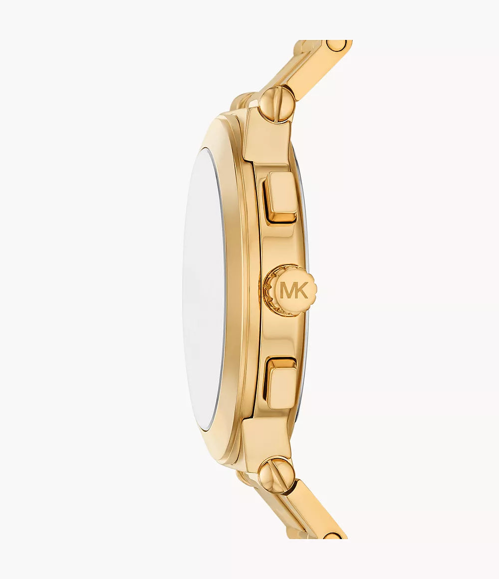 Michael Kors Billie Chronograph Gold-Tone Stainless Steel Watch MK9220 - Shop Authentic MICMENWAT(s) from Maybrands - for as low as ₦480000! 