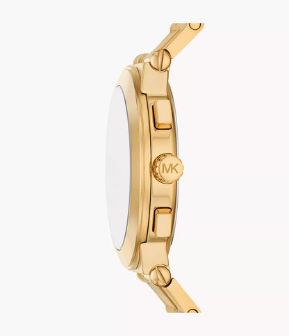 Michael Kors Billie Chronograph Gold-Tone Stainless Steel Watch MK9220 - Shop Authentic MICMENWAT(s) from Maybrands - for as low as ₦480000! 