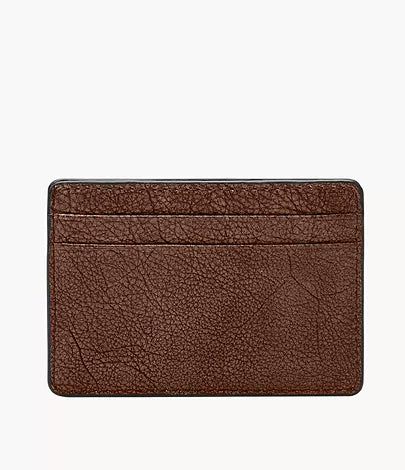 ML4395210 - Fossil Steven Brown Leather Card Case For Men - Shop Authentic handbags, wallets & cases(s) from Maybrands - for as low as ₦60500! 