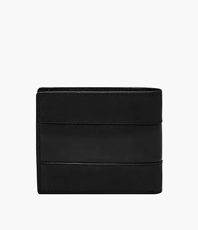 ML4400001 - Fossil Everett Large Black Leather Coin Pocket Bifold For Men - Shop Authentic handbags, wallets & cases(s) from Maybrands - for as low as ₦131500! 