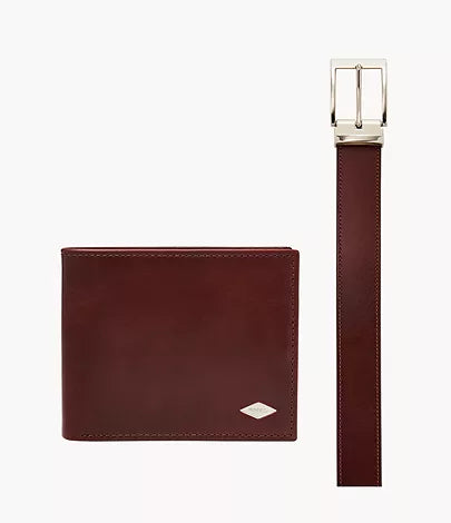 MLG0720222 - Fossil Ryan Large Coin Pocket Bifold and Belt Gift Set for Men - Shop Authentic Handbag & Wallets(s) from Maybrands - for as low as ₦172500! 