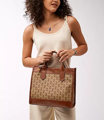 SHB3103268 - Fossil Kyler Brown Tote Bag For Women - Shop Authentic handbag(s) from Maybrands - for as low as ₦456500! 