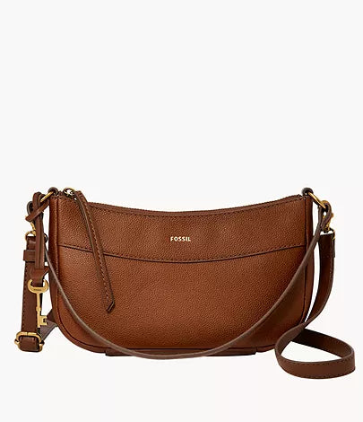 SHB3119210 - Fossil Skylar Brown Leather Shoulder Baguette Bag For Women - Shop Authentic (s) from Maybrands - for as low as ₦276000! 