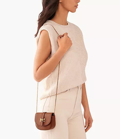 SHB3148210 - Fossil Emery Micro Brown Leather Crossbody Bag For Women - Shop Authentic handbag(s) from Maybrands - for as low as ₦234500! 