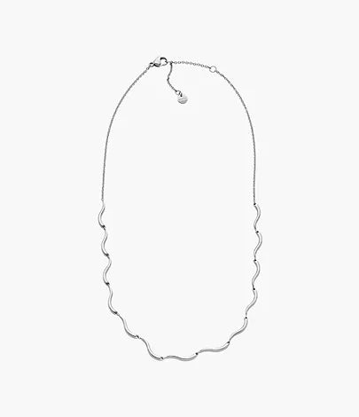 SKJ1795040 - Skagen Kariana Waves Stainless Steel Chain Necklace for Women - Shop Authentic necklaces(s) from Maybrands - for as low as ₦120000! 