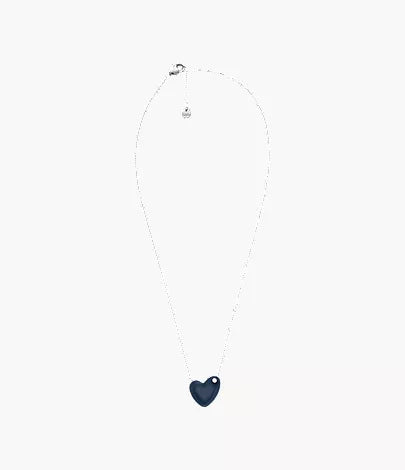 SOFIE SEA GLASS Blue Heart Shape Pendant Necklace SKJ1802040 - Shop Authentic (s) from Maybrands - for as low as ₦85500! 