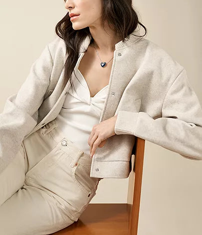 SOFIE SEA GLASS Blue Heart Shape Pendant Necklace SKJ1802040 - Shop Authentic (s) from Maybrands - for as low as ₦85500! 