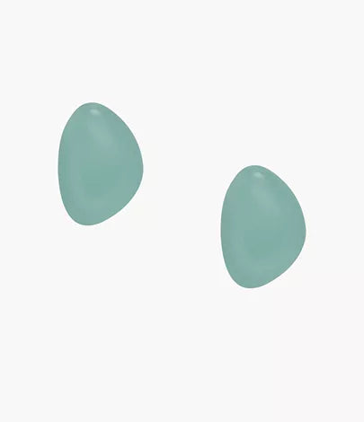 SKJ1805710 - Skagen Sofie Sea Glass Mint Green Organic-Shaped Stud Earrings - Shop Authentic earrings(s) from Maybrands - for as low as ₦61000! 