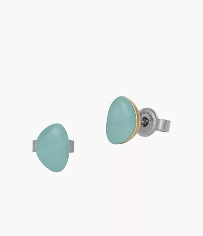 SKJ1805710 - Skagen Sofie Sea Glass Mint Green Organic-Shaped Stud Earrings - Shop Authentic earrings(s) from Maybrands - for as low as ₦61000! 