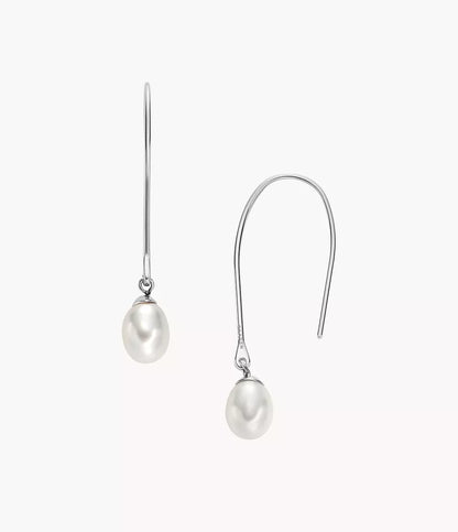 Agnethe Pearl White Freshwater Pear Pull-Through Earrings SKJ1834040 - Shop Authentic SKAJEWEAR(s) from Maybrands - for as low as ₦124000! 