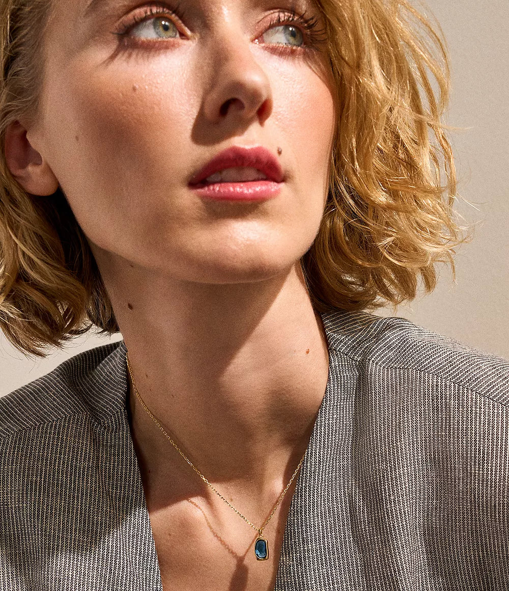 Sofie Sea Glass Gold-Tone Stainless Steel Pendant Necklace SKJ1884710 - Shop Authentic SKAWOMNEC(s) from Maybrands - for as low as ₦116500! 