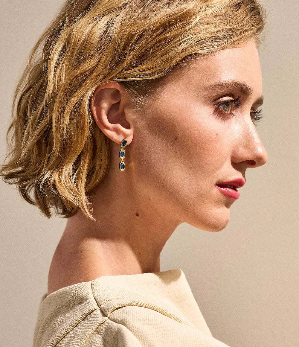 Sofie Sea Glass Gold-Tone Stainless Steel Drop Earrings SKJ1887710 - Shop Authentic SKAWOMEAR(s) from Maybrands - for as low as ₦146000! 