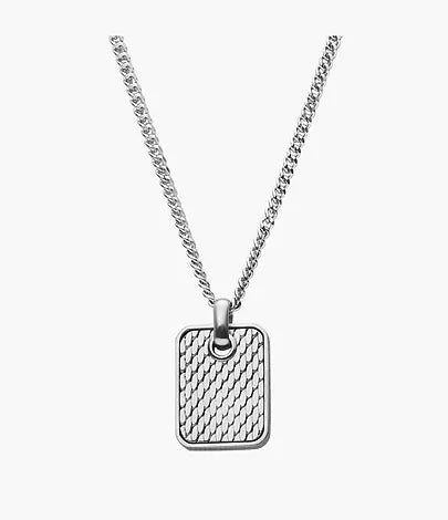 SKJM0200040 - Skagen Torben Silver-Tone Stainless Steel Pendant Necklace for Men - Shop Authentic (s) from Maybrands - for as low as ₦102500! 