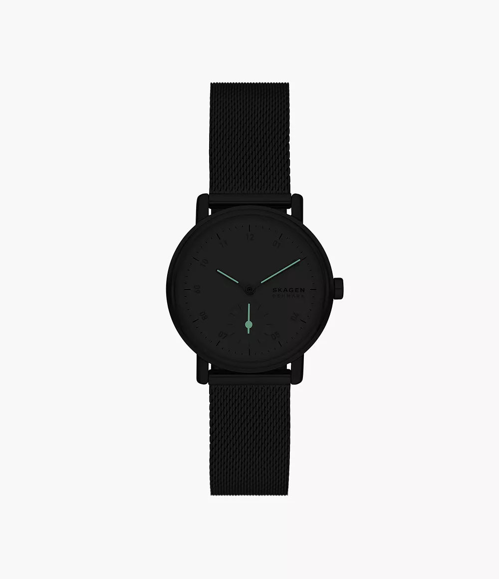 Skagen Kuppel Lille Two-Hand Sub-Second Stainless Steel Mesh Watch SKW3100 - Shop Authentic Watches(s) from Maybrands - for as low as ₦361500! 