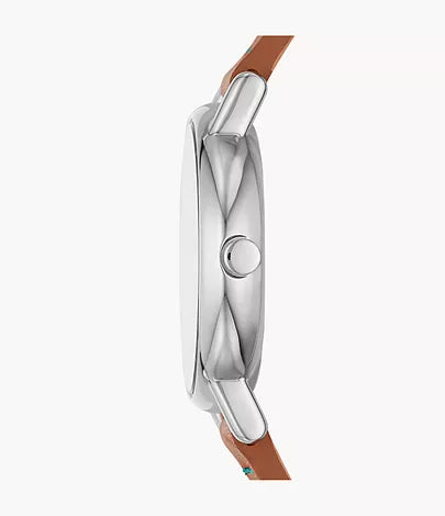 SKW3116-Skagen Signatur Lille Two-Hand Brown Leather Watch for Women - Shop Authentic watch(s) from Maybrands - for as low as ₦204000! 