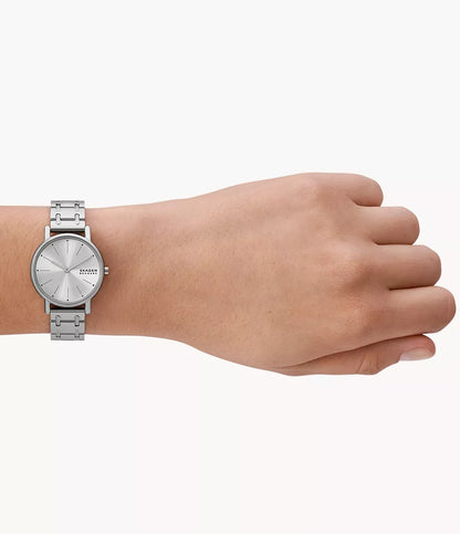 Skagen Signatur Lille Two-Hand Silver Stainless Steel Bracelet Watch SKW3123 - Shop Authentic Watches(s) from Maybrands - for as low as ₦285000! 