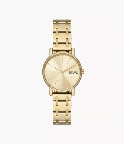 Skagen Signatur Lille Two-Hand Gold Stainless Steel Bracelet Watch SKW3124 - Shop Authentic watches(s) from Maybrands - for as low as ₦285000! 