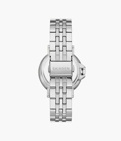 SKW3134 - Skagen Signatur Lille Sport Three-Hand Date Silver Stainless Steel Bracelet Watch - Shop Authentic watches(s) from Maybrands - for as low as ₦234000! 