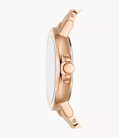 SKW3136 - Skagen Signatur Lille Sport Three-Hand Date Rose Gold Stainless Steel Bracelet Watch - Shop Authentic watches(s) from Maybrands - for as low as ₦234000! 