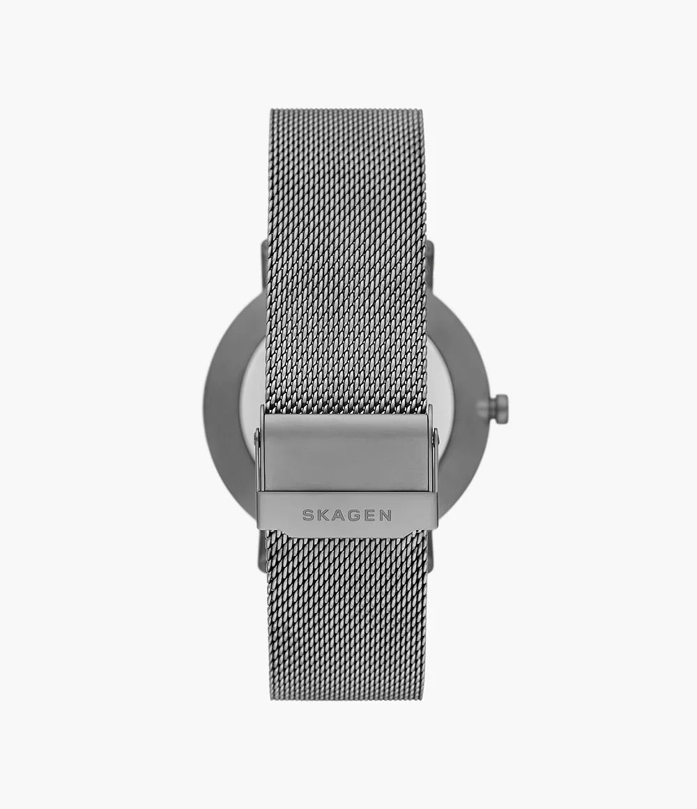 Kuppel Two-Hand Sub-Second Charcoal Stainless Steel Mesh Watch SKW6891 - Shop Authentic Watches(s) from Maybrands - for as low as ₦376500! 